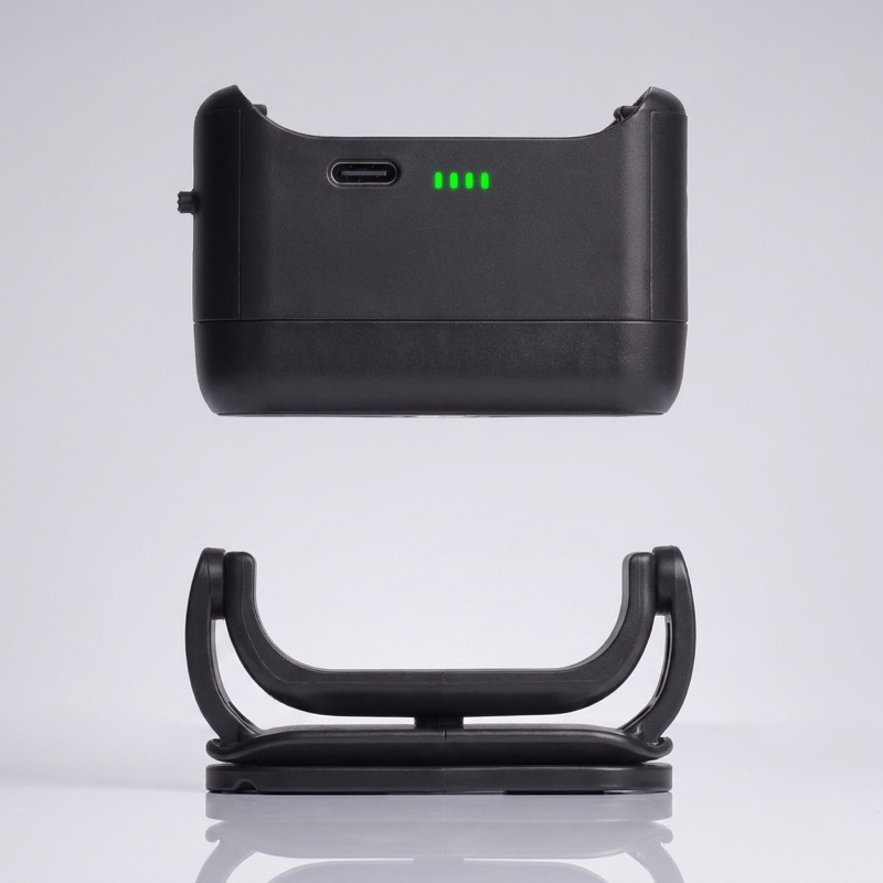 Mount and removable battery