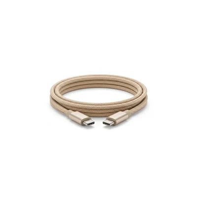The braided USB-C charging cable